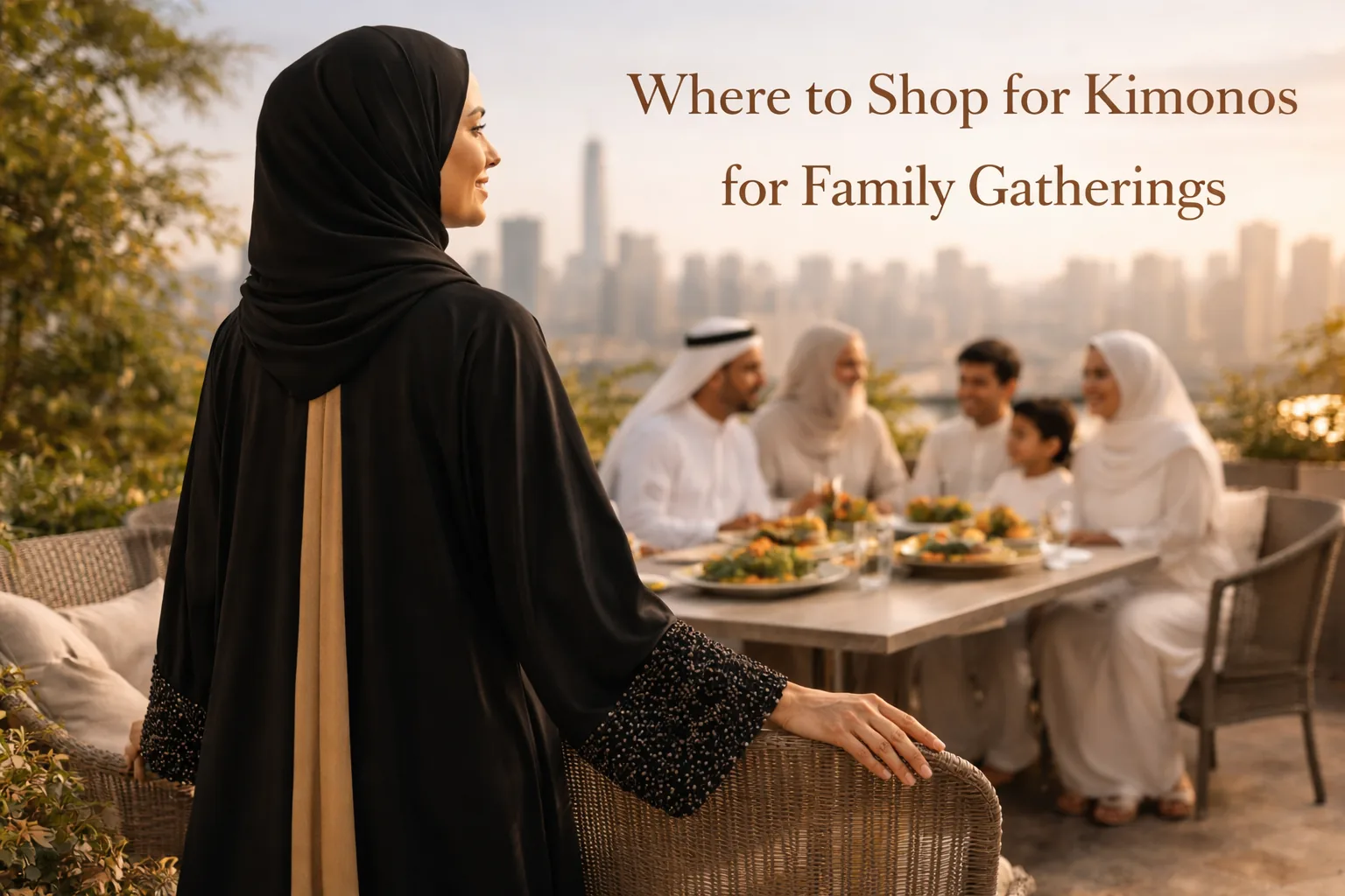 Where to Shop for Kimonos for Family Gatherings?