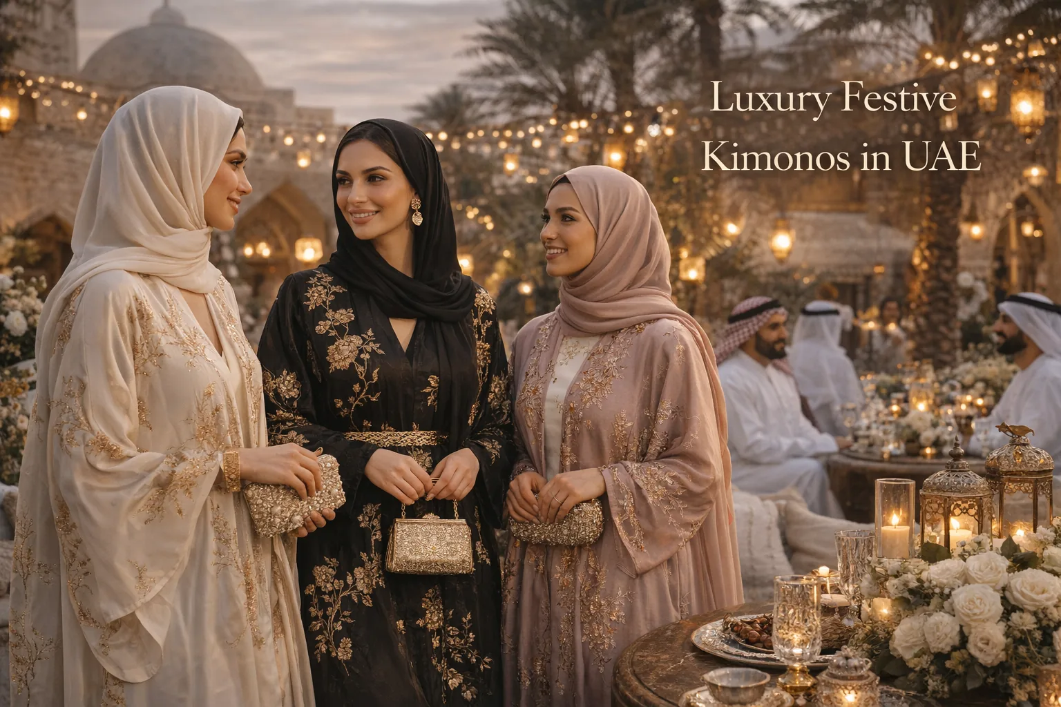 Where to Find Luxury Festive Kimonos in UAE?