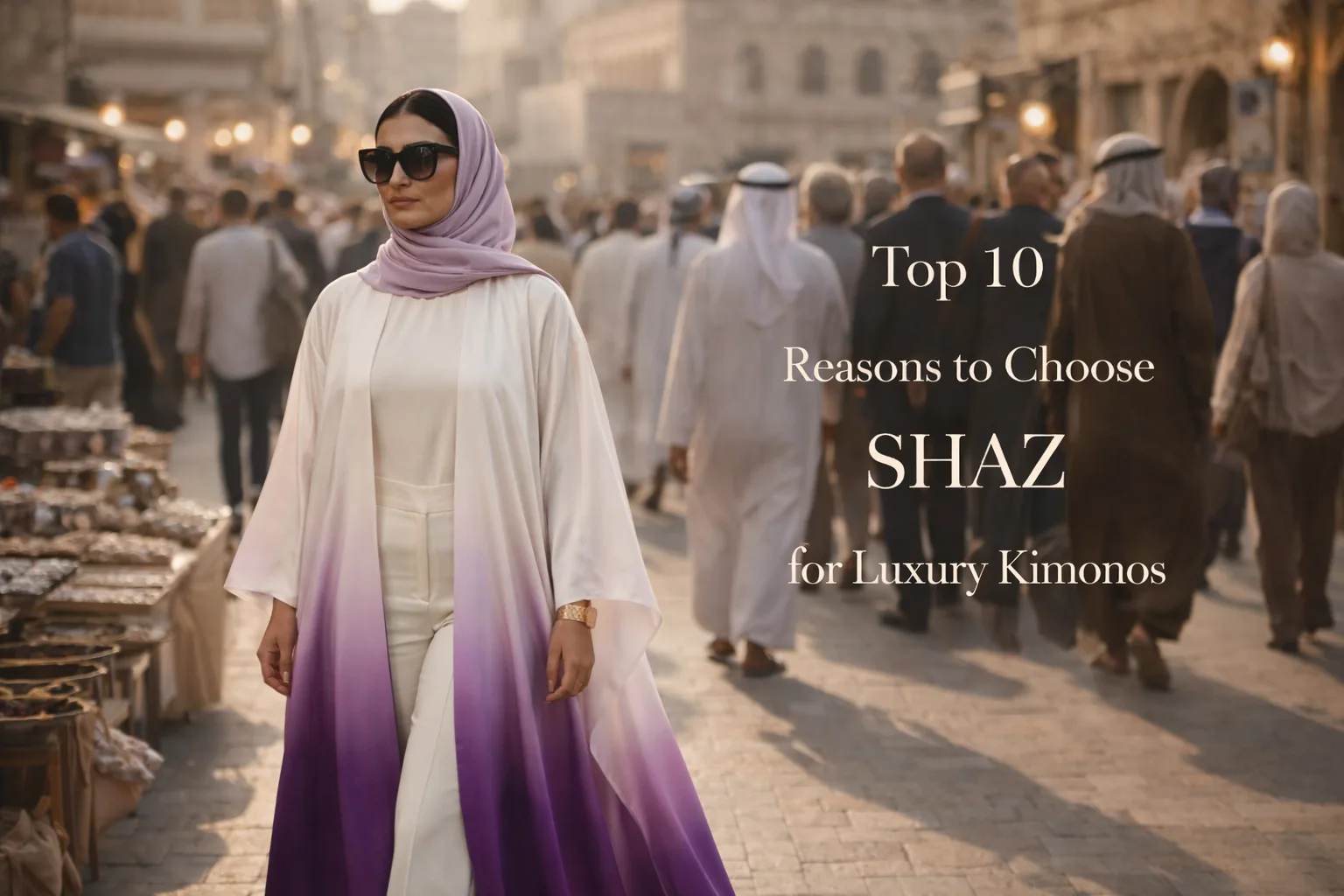 Top 10 Reasons to Choose SHAZ for Luxury Kimonos